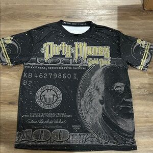 Graphic Tee - Black and Gold